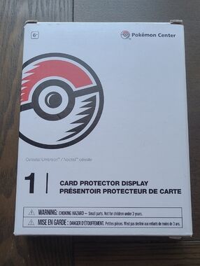 Pokémon Center Card Protector Display — Celestial Umbreon